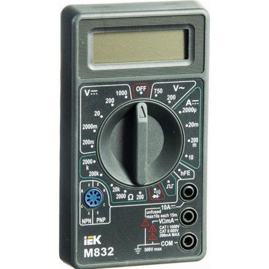 Цифровой мультиметр IEK Universal M832