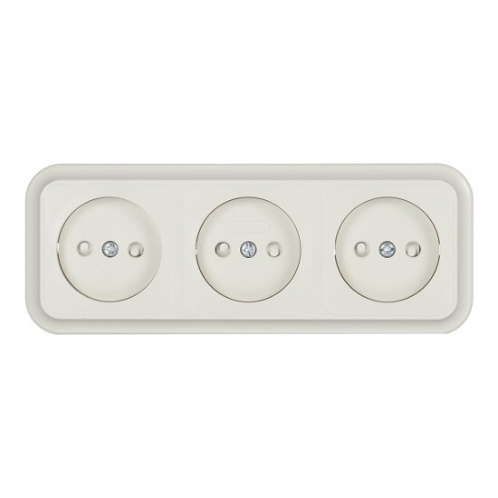 Розетка Svet накладная бежевая (EV0361-8332)