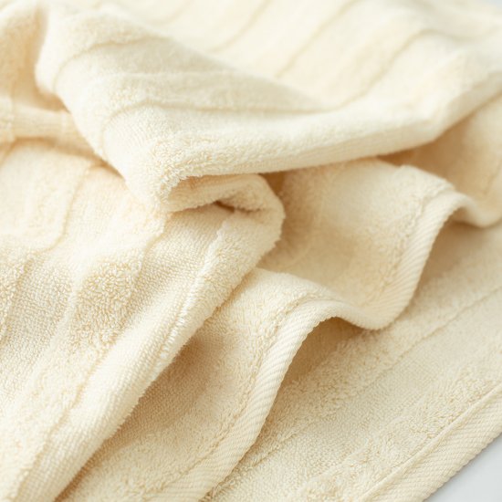 Полотенце махровое банное Verossa Stripe 70х140 см бежевое