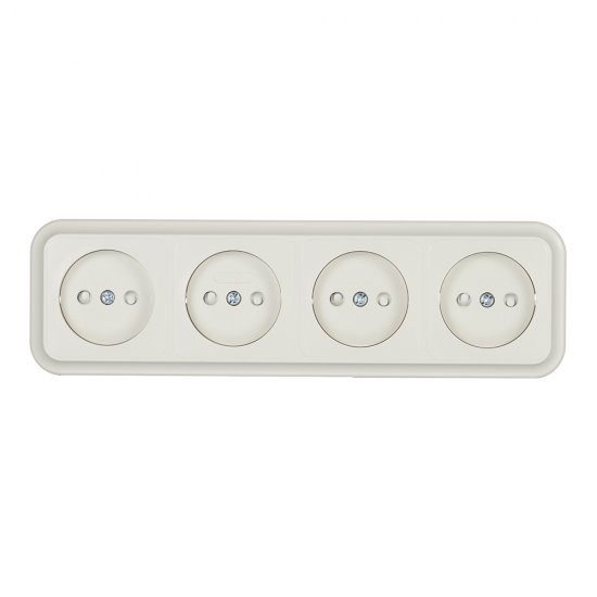 Розетка Svet накладная бежевая (EV0361-8342)