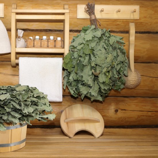 Веник банный Банные штучки дубовый (03542)