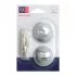 Фиксатор Punto BK6.R.ARC.R52 CP-8 круглая розетка хром (47205)