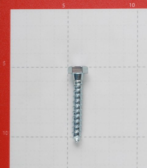 Болт сантехнический 8х50 мм DIN 571 оцинкованный (25 шт.)