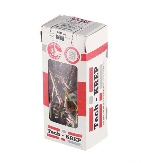 Анкер потолочный 6х60/25 мм (100 шт.)