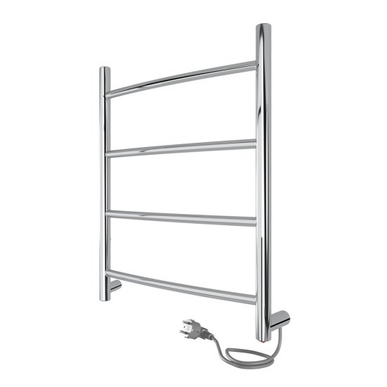 Полотенцесушитель электрический Indigo Arc 500х400 мм 50 Вт хром