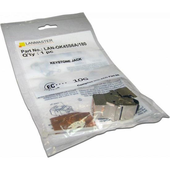 Экранированная вставка LANMASTER Keystone