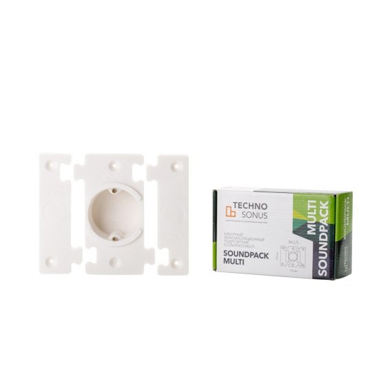 Подрозетник звукоизоляционный SoundPack Multi 53х150х150 мм 1 секция