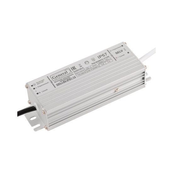 Светодиодный драйвер General Lighting Systems GDLI-60-IP67-12