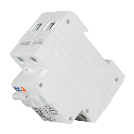 Автомат дифференциальный КЭАЗ OptiDin D63 40А 1P+N тип AC 100 мА 4,5 кА (328109)