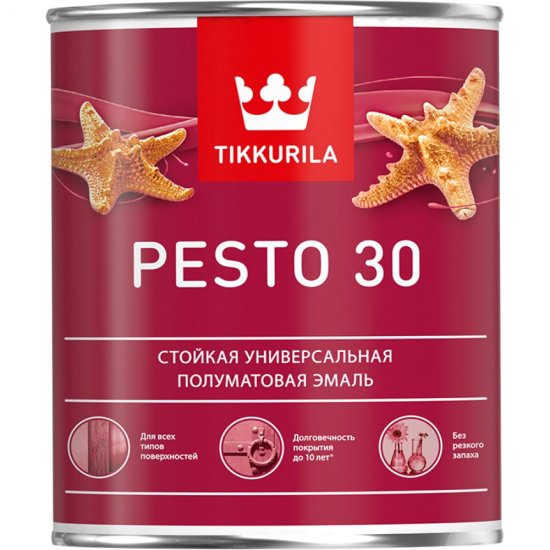 Алкидная краска Tikkurila PESTO 30
