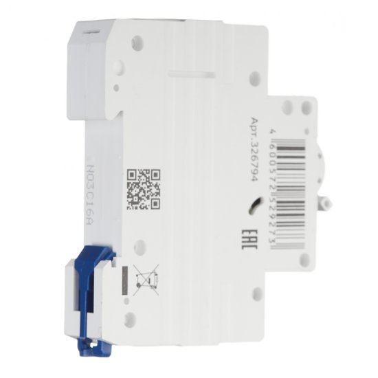 Автоматический выключатель модульный КЭАЗ OptiDin BM63 1P 16А тип C 4,5 кА 230/400 В (326794)