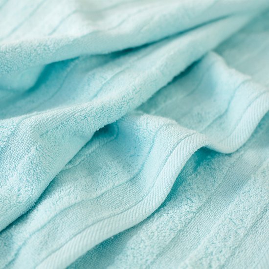 Полотенце махровое Verossa Stripe 50х90 см голубое