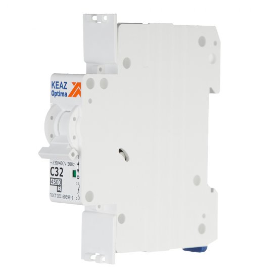 Автоматический выключатель модульный КЭАЗ OptiDin BM63 1P 32А тип C 4,5 кА 230/400 В (326797)