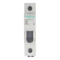 Автоматический выключатель модульный Systeme Electric City9 Set 1P 40А тип C 4,5 кА 230 В (C9F34140)