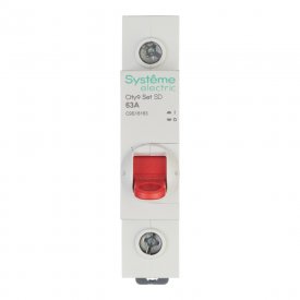 Выключатель нагрузки Systeme Electric City9 Set 1P 63А 230 В на DIN-рейку (C9S16163)