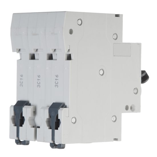 Автоматический выключатель модульный Systeme Electric City9 Set 3P 16А тип C 4,5 кА 230 В (C9F34316)