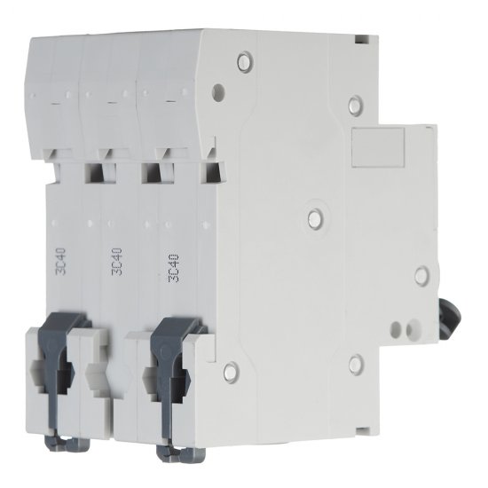 Автоматический выключатель модульный Systeme Electric City9 Set 3P 40А тип C 4,5 кА 400 В (C9F34340)