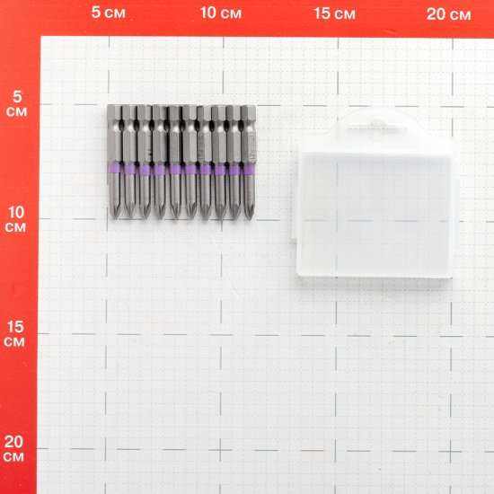 Бита КМ (882113) PZ1 магнитная 50 мм (10 шт.)