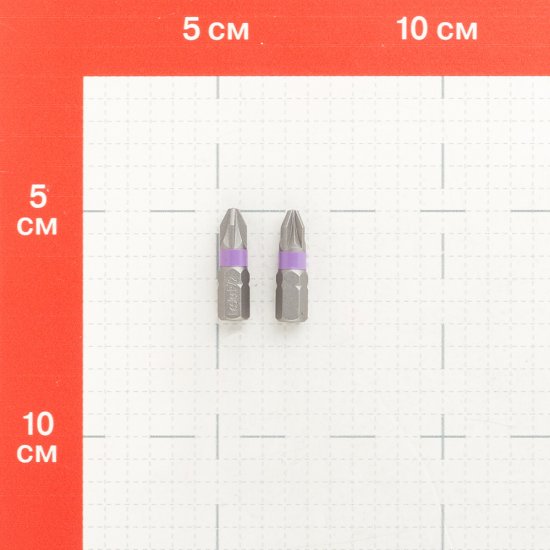Бита Hesler (882088) PZ2 магнитная 25 мм (2 шт.)