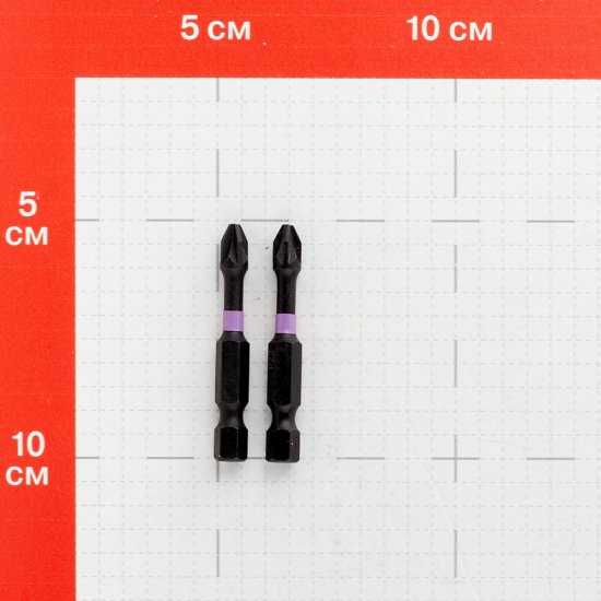 Бита КМ (882120) PZ2 магнитная 50 мм ударная (2 шт.)
