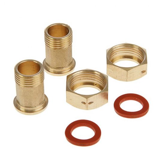 Сгон для счетчика 3/4 ВР(г) х 1/2 НР(ш) (2 шт.)