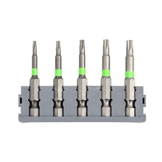 Набор бит КМ (882127) PH/PZ/SL/TORX/HEX/Tri-Wing 25/50 мм с магнитным держателем (37 шт.)
