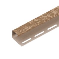 J-профиль Tecos Brickwork 3050 мм кэмэл 15,9 мм