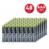 Батарейка Ergolux Alkaline ААА мизинчиковая LR03 1,5 В (48 шт.) (LR03 BP8)