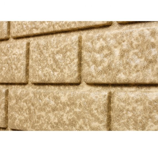 Панель фасадная Tecos Brickwork 1140х350 мм кэмэл