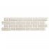 Панель фасадная Tecos Brickwork 1140х350 мм серый меланж