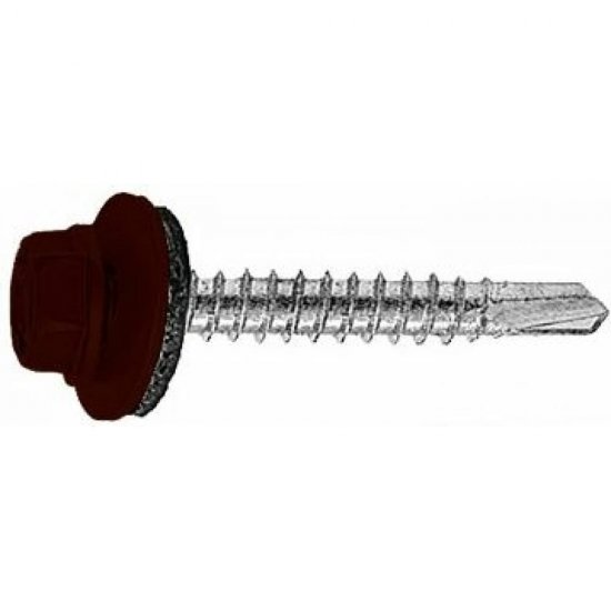 Кровельный саморез swfs 4,8х35 RAL-8017 (4200 шт.)