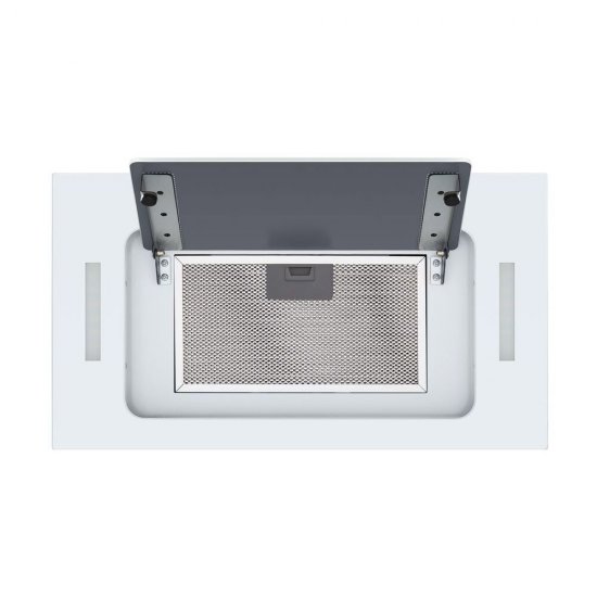 Кухонная вытяжка встраиваемая HomSair Crocus Push 52 Glass White 52 см белая