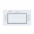 Кухонная вытяжка встраиваемая HomSair Crocus Push 52 Glass 52 см белая (УТ000011180)