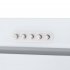 Кухонная вытяжка встраиваемая HomSair Crocus Push 52 Glass 52 см белая (УТ000011180)