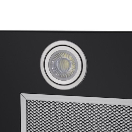 Кухонная вытяжка встраиваемая HomSair Camelia Power 60 см черная (УТ000010934)