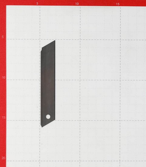 Лезвие для ножа Hesler 18 мм прямое (10 шт.)