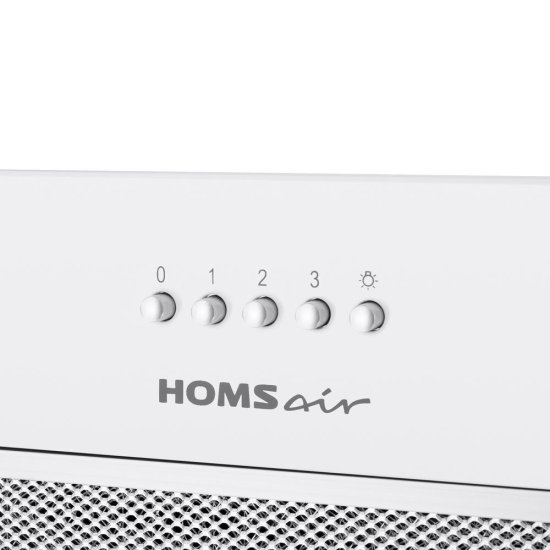 Кухонная вытяжка встраиваемая HomSair Camelia Power 60 White 60 см белая