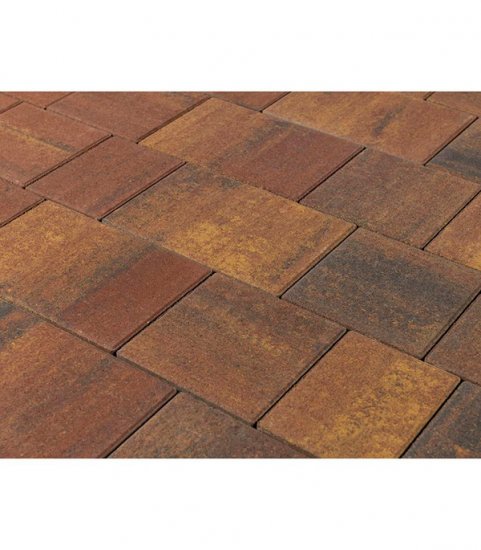 Плитка тротуарная разноразмерная Старый Город Венусбергер color mix Мальва двухслойная BRAER (20,74 кв.м)