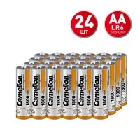 Аккумулятор Camelion АА пальчиковый HR6 1,2 В Ni-MH 1800 мАч (24 шт.) (NH-AA1800BP2)