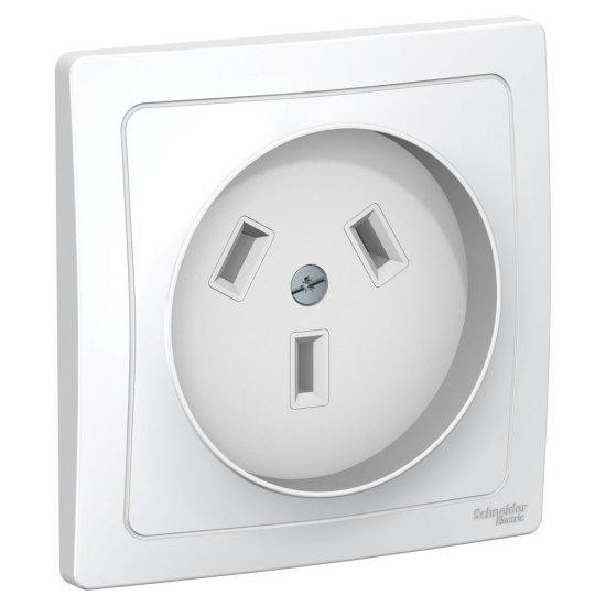 Силовая розетка Systeme Electric BLANCA