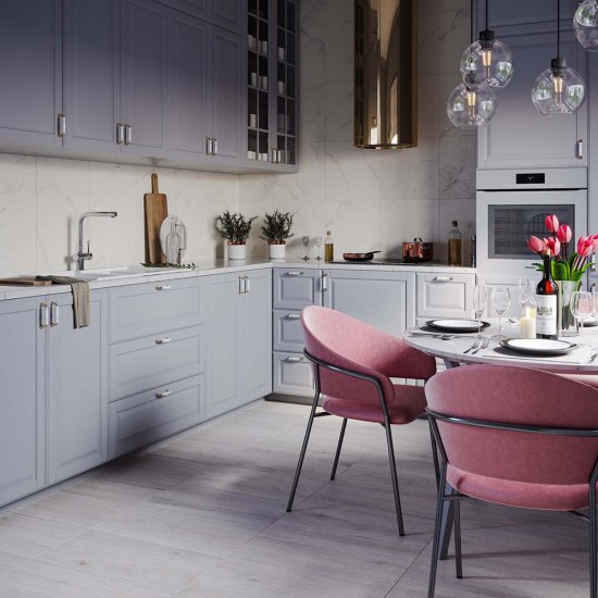 Керамогранит Estima Melody MO01 светло-серый 405х405х8 мм (11 шт.=1,804 кв.м)