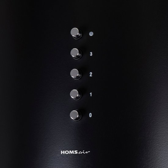 Кухонная вытяжка островная HomSair Fly 1000PH 40 см черная (КА-00015701)