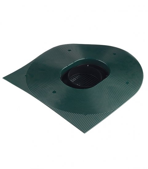 Аэратор Поливент КТВ-вентиль для гибкой черепицы зеленый RAL 6020