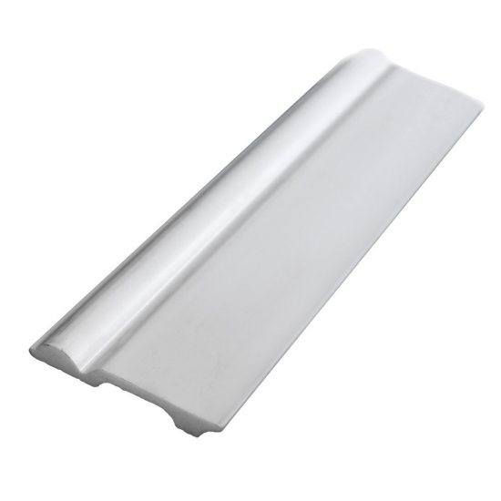 Плинтус экополимер Stenopol 100x14x2000 мм белый (C7137)