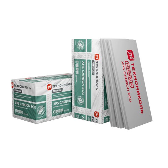 Экструдированный пенополистирол Технониколь Carbon Eco SP Шведская плита 100х580х2360 мм