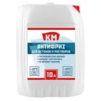 Добавка противоморозная для бетонов и растворов КМ 10 л