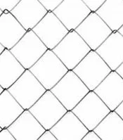 Сетка рабица оцинкованная 1,5х10 м ячейка 55х55 мм