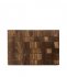 Плитка тротуарная разноразмерная Домино 60 мм color mix Каштан Braer (11,29 кв.м)