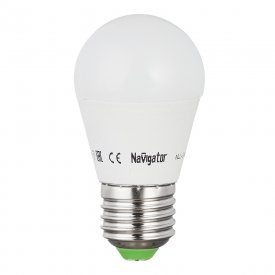 Лампа умная Navigator светодиодная диммируемая Е27 7 Вт RGB 2700-6500 К IP20 шар
