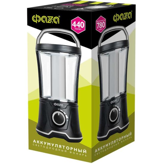 Аккумуляторный фонарь ФАZА AccuF5-L20W-bk